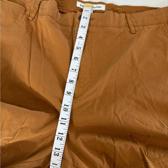 Amazon Essentials Mens 5" Inseam FLat Front Stretch Chino Short Pockets 38 - Picture 9 of 10